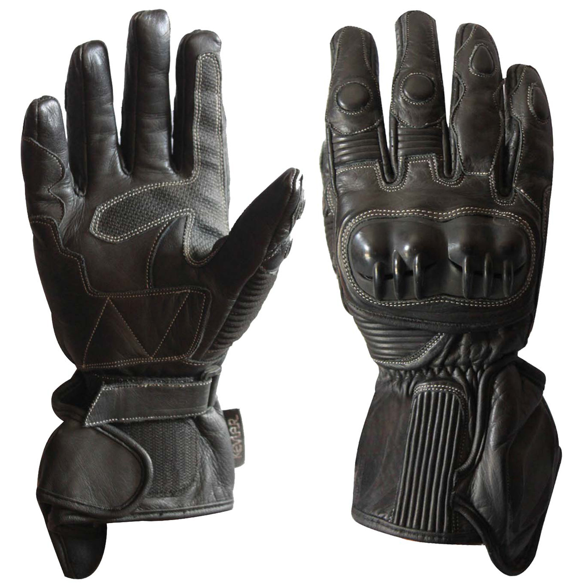 Motorbike long racing gloves4